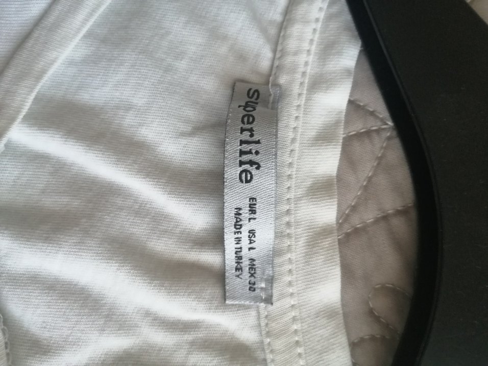 Beyaz Brooklyn Baskılı Erkek Tişört - Görsel 3