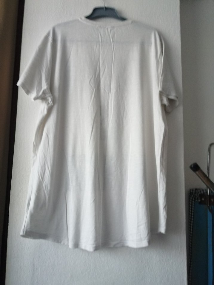 LCW, xxl, Erkek Beyaz Baskılı Kısa Kollu Tişört - Görsel 4