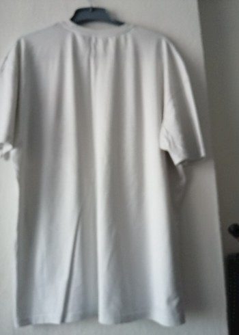 Noche marka, Xxl beden Beyaz, Baskılı Kısa Kollu Oversize Tişört - Görsel 4