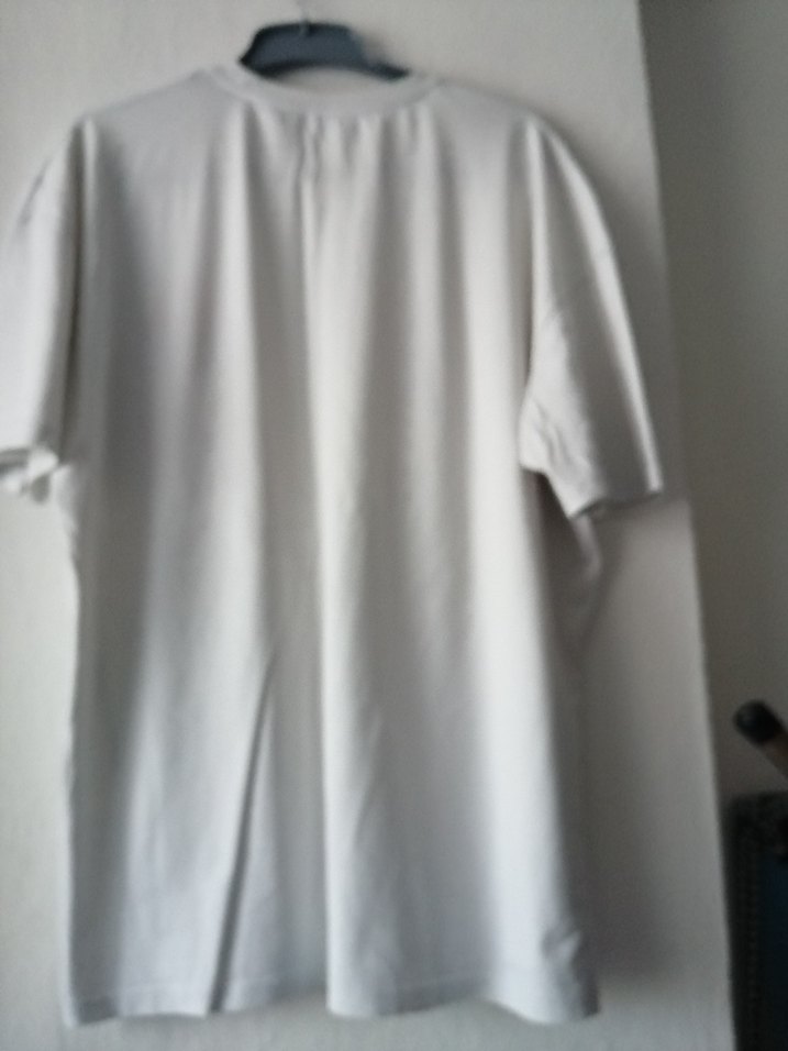 Noche marka, Xxl beden Beyaz, Baskılı Kısa Kollu Oversize Tişört - Görsel 4