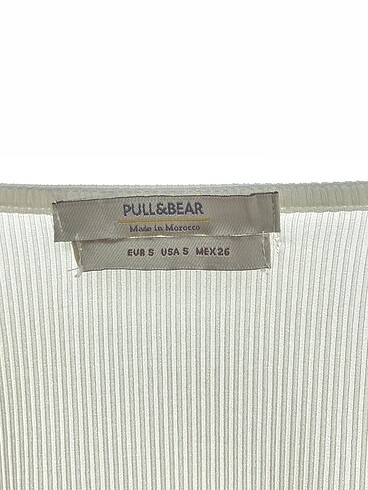 s Beden beyaz Renk Pull and Bear Bluz %70 İndirimli.