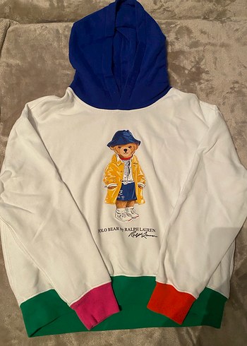 Ralph Lauren Kız Kapüşonlu Sweatshirt 12/14 yas