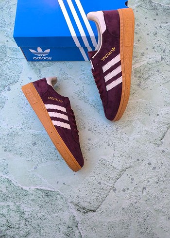 38 Beden Bordo Adidas Spezial Süet Spor Ayakkabı