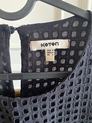 36 Beden Koton Elbise