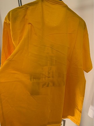 44 Beden sarı Renk Mitex Xxl T-shirt Unisex