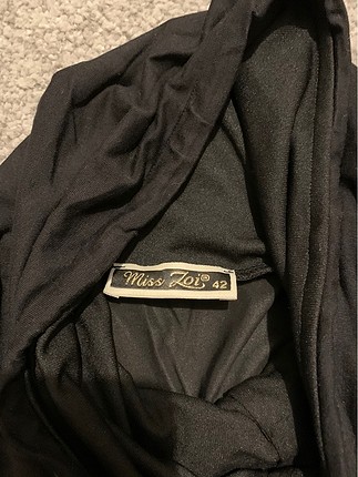 42 Beden siyah Renk Siyah İnce Sweatshirt Tarzı Bluz