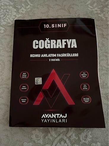 acantaj yayınları coğrafya 10. sınıf