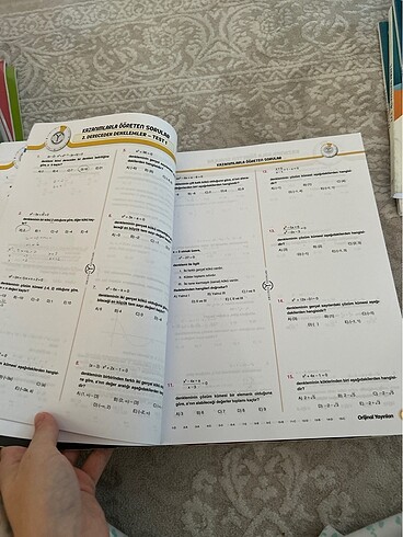  ayt orijinal matematik test kitabi