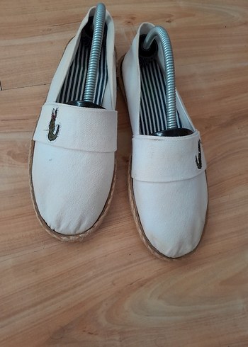 Beyaz Minimalist Erkek Espadril - Görsel 2