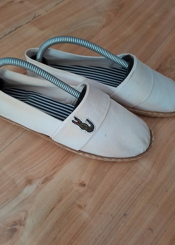 Beyaz Minimalist Erkek Espadril - Görsel 3