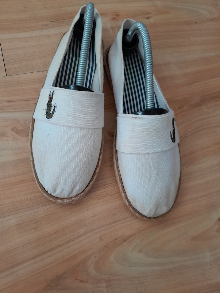 Beyaz Minimalist Erkek Espadril - Görsel 2