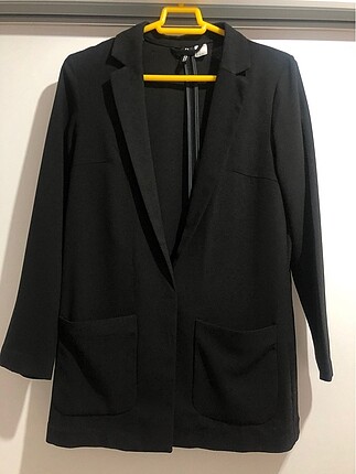Siyah blazer ceket