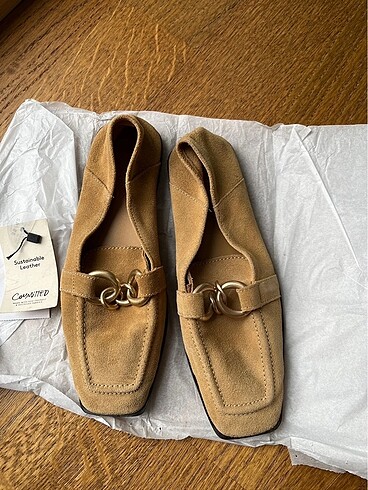 Mango süet deri loafer