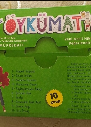  Kitap okuma seti 