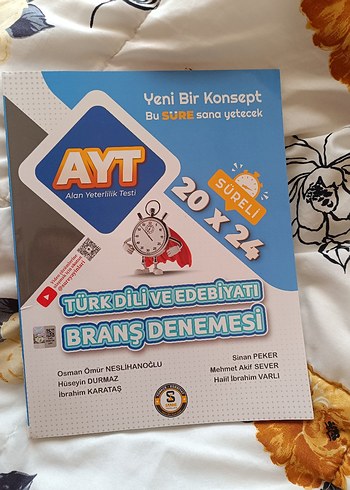 AYT Türk Dili ve Edebiyatı Branş Denemesi Kitabı