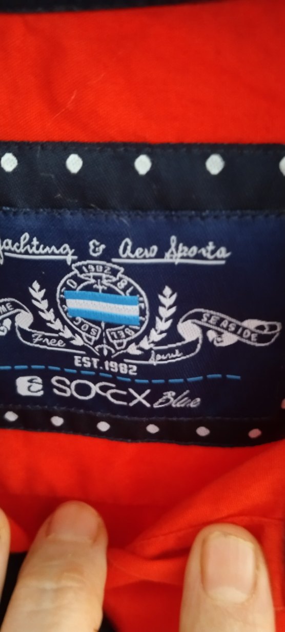 bayan  Kırmızı Uzun Kollu Baskılı Gömlek - Görsel 5