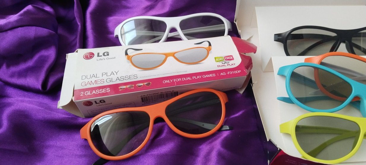 Renkli Parlak 3D LG cinama gozluk - Görsel 3