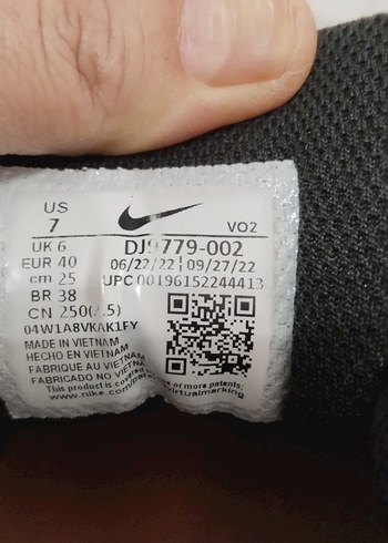 Siyah Bağcıklı Erkek Outdoor Spor Ayakkabısı - Görsel 7