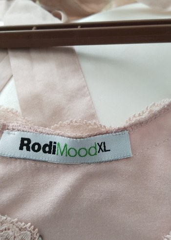 Dantel Detaylı Pembe V Yaka Kadın Bluz - Görsel 5