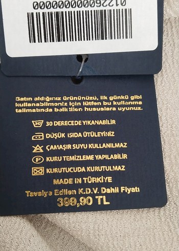 Bej Kadın Simli Şal - Görsel 5