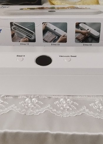 Beyaz Vakumlu  poşet vakumlama  Makinesi - Görsel 3