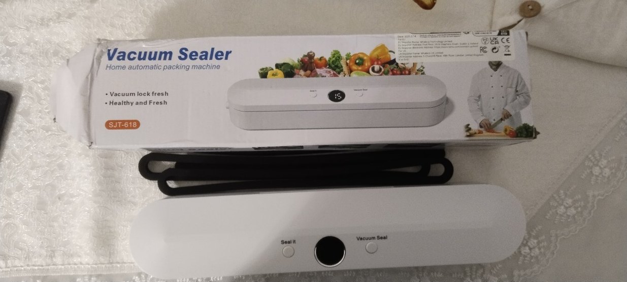 Beyaz Vakumlu  poşet vakumlama  Makinesi - Görsel 2