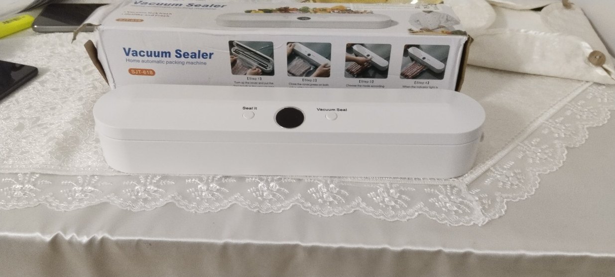 Beyaz Vakumlu  poşet vakumlama  Makinesi - Görsel 4