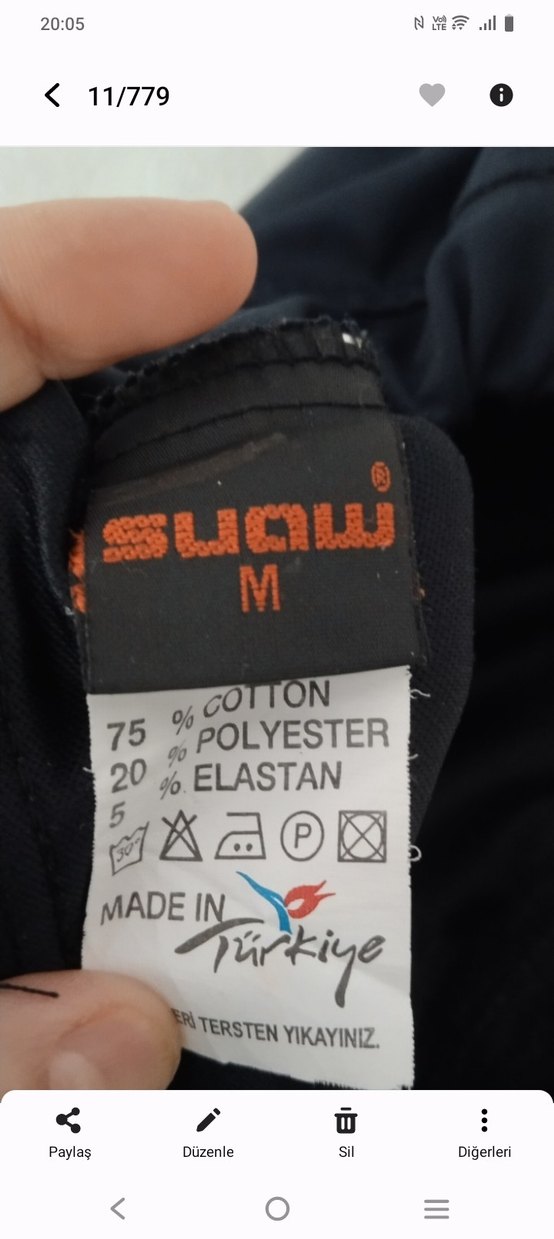 Siyah Yan Şeritli kiz  Spor esortman alti - Görsel 4