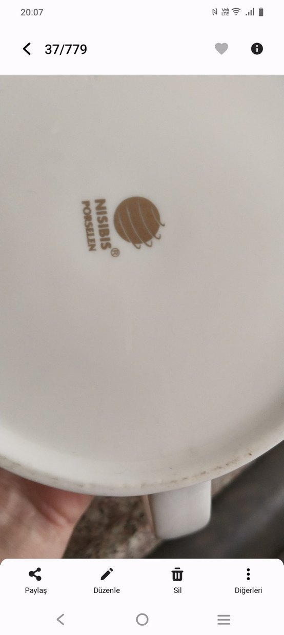 Beyaz Seramik Çaydanlık - Görsel 3