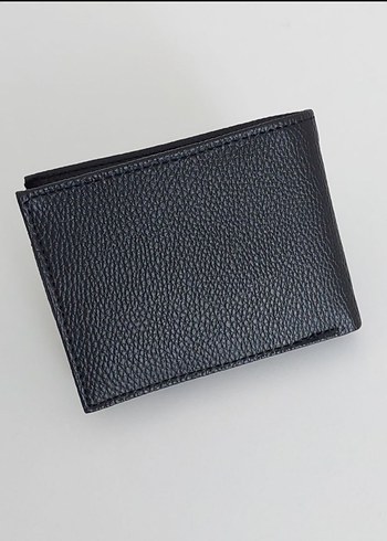 Siyah suni Deri Erkek Cüzdan Kartlıklı - Görsel 5