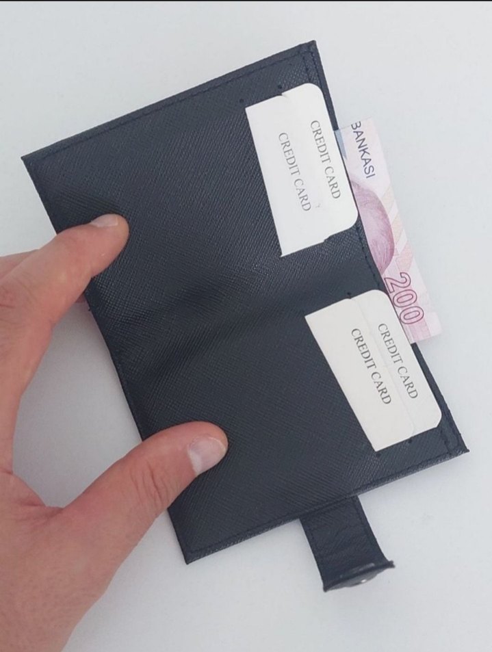 Erkek Akordiyon Kartlık Cüzdan - Görsel 3