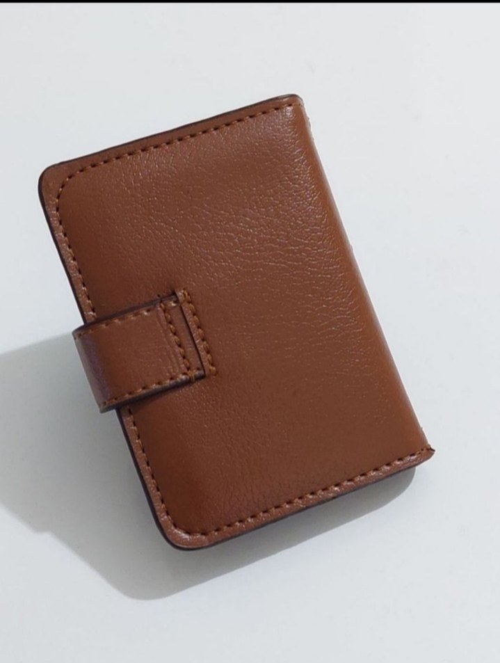 Kahverengi suni Deri Erkek Cüzdan - Görsel 4