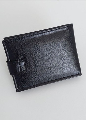Siyah Erkek suni Deri Cüzdan, 11 Kart Kapasiteli - Görsel 5