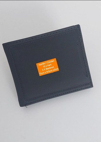 Siyah Baskılı Erkek Cüzdan - Görsel 3