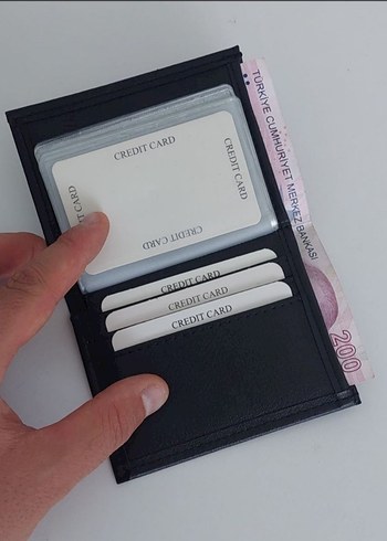 Siyah Erkek Kartlık Cüzdan - Görsel 2