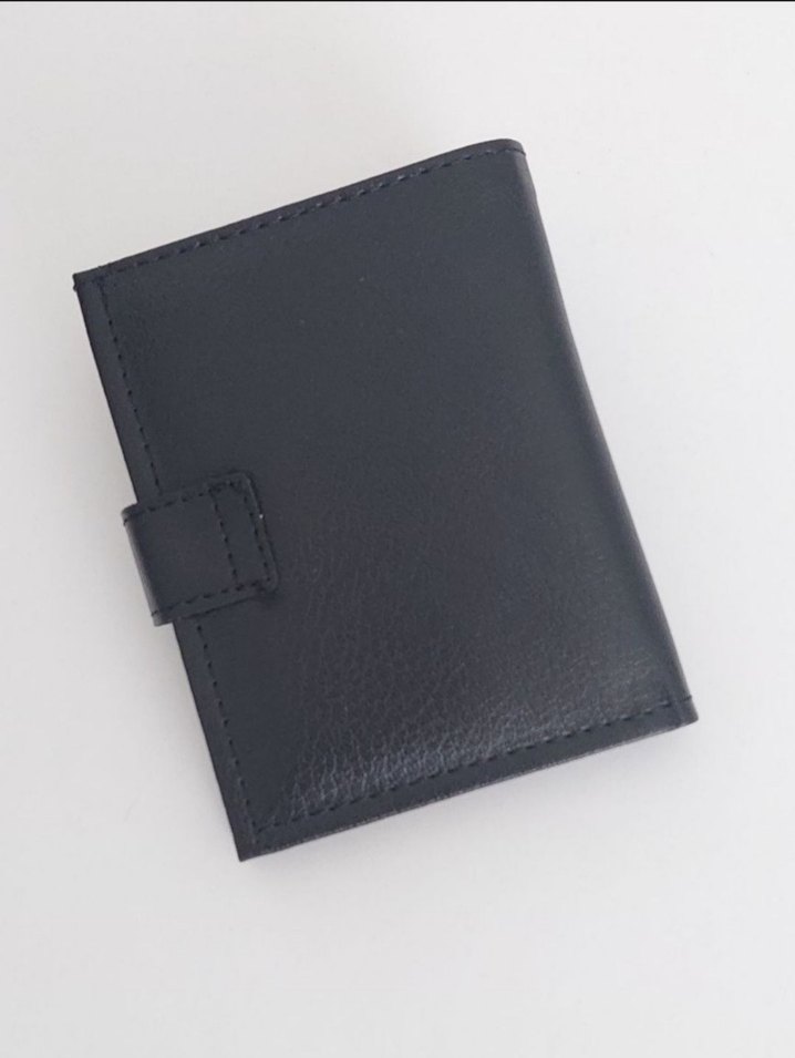 Siyah Erkek Suji Deri Cüzdan 16 Kartlık - Görsel 4