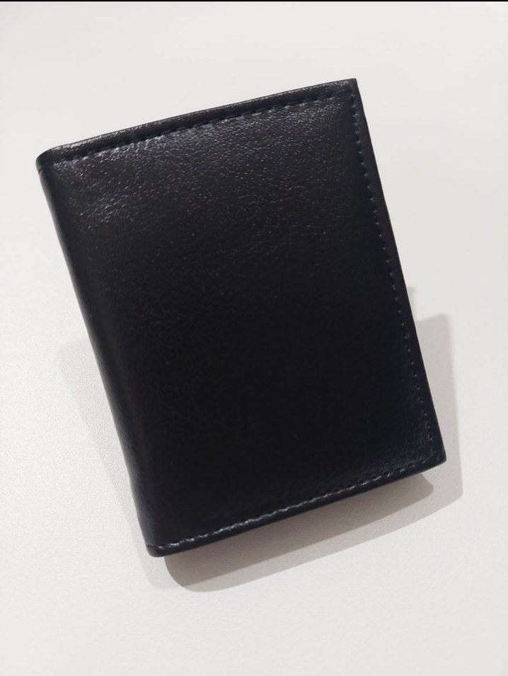 Siyah Erkek suni Deri Kartlık ve Cüzdan - Görsel 2