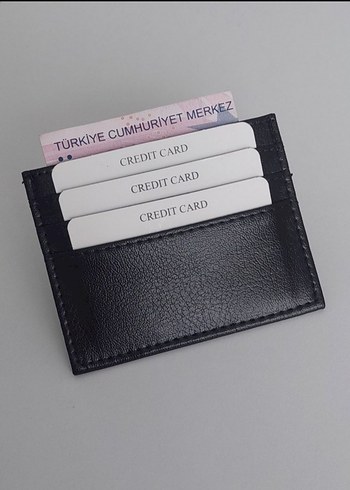 Siyah Erkek Kartlık Cüzdan - Görsel 2