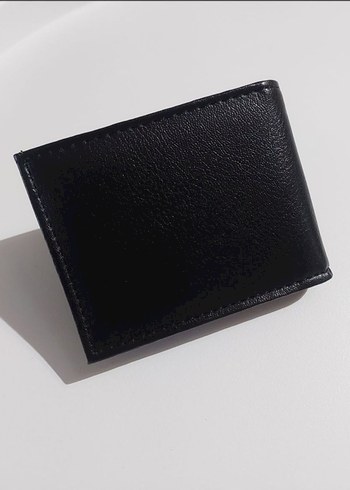 Siyah Erkek Cüzdan Kartlıklı ve Para Gözlü - Görsel 5