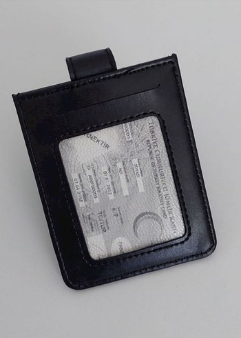 Siyah Akordiyon Kartlık Erkek Cüzdan - Görsel 3