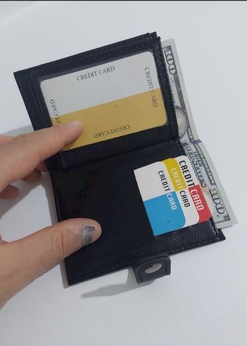 Siyah Erkek Cüzdan 12 Kartlık - Görsel 4