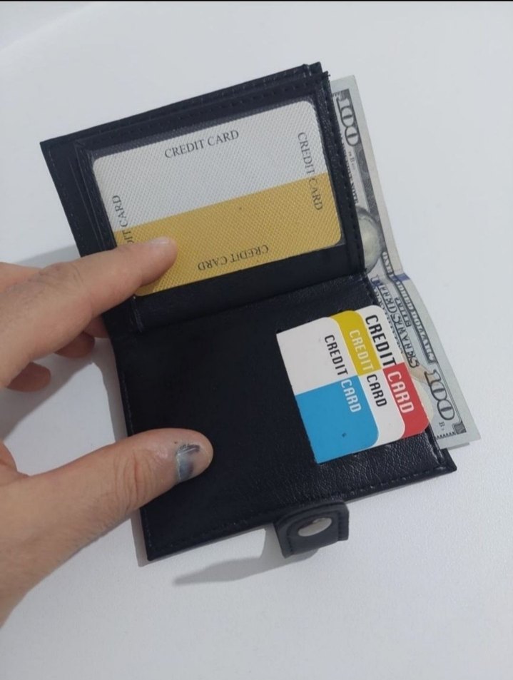 Siyah Erkek Cüzdan 12 Kartlık - Görsel 4