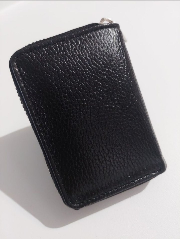 Fermuarlı Siyah Erkek Cüzdanı - Görsel 3