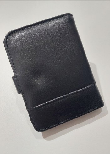 Siyah Erkek suni Deri Cüzdan 13 Kartlık - Görsel 5