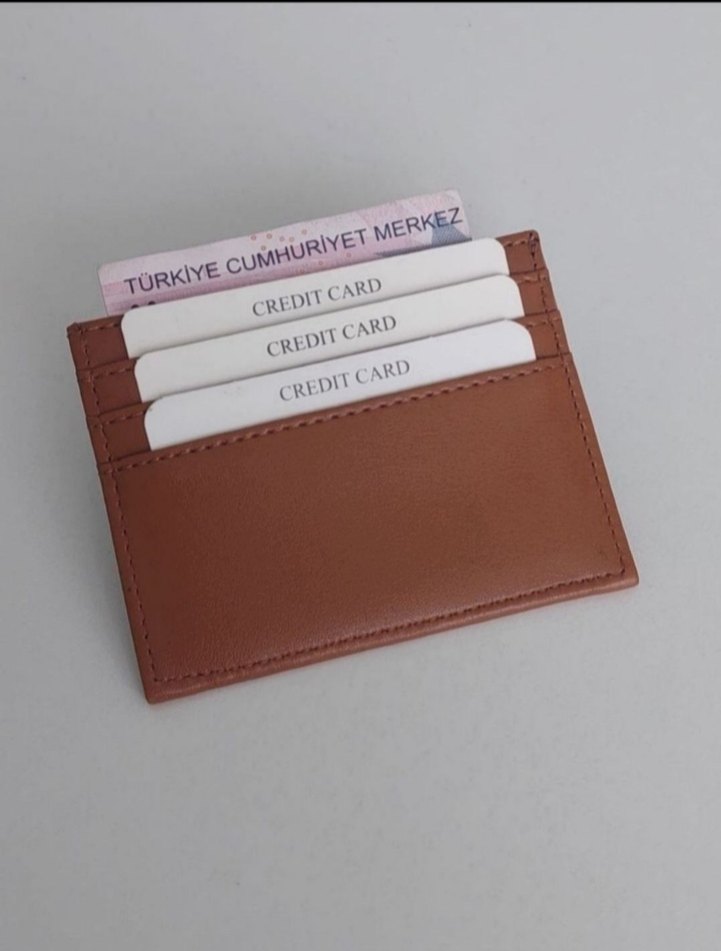 Kahverengi Modern Klasik Erkek Kartlık - Görsel 2