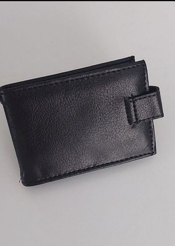Siyah Minimalist Erkek Cüzdanı - Görsel 4