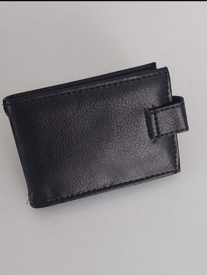 Siyah Minimalist Erkek Cüzdanı - Görsel 4