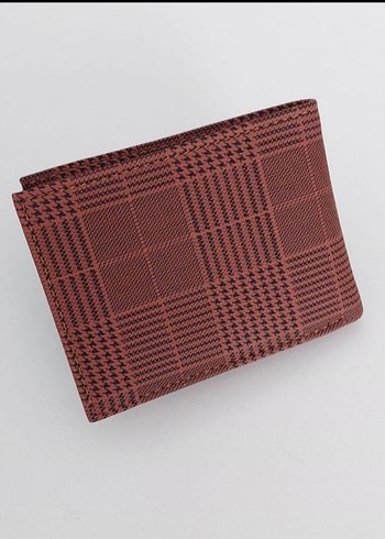 Kahverengi Kareli Erkek Cüzdanı - Görsel 5