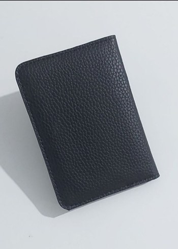 Siyah Erkek Pasaport Cüzdanı - Görsel 3