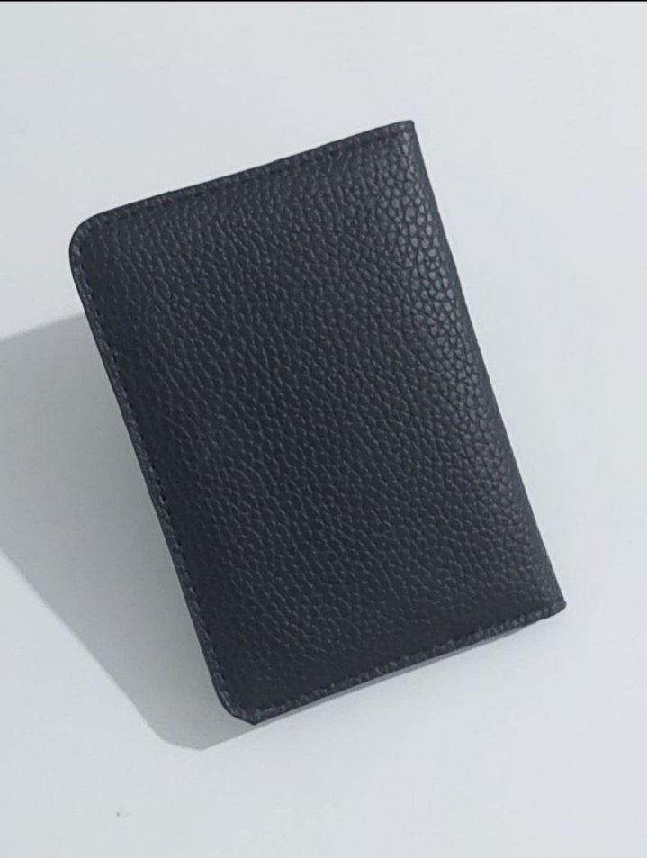 Siyah Erkek Pasaport Cüzdanı - Görsel 3
